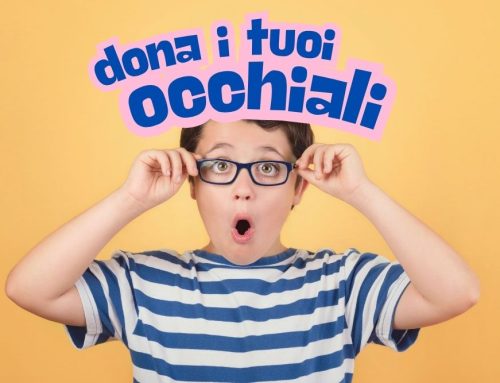 Dona i tuoi occhiali usati
